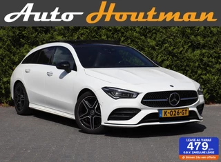 Mercedes CLA-klasse Shooting Brake 200 163pk AMG Style Panodak|Camera|Leder|Memory seats|Sfeerverlichting|Trhk uitkl|Pdc