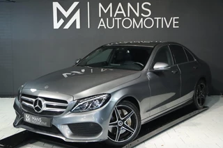 Hoofdafbeelding Mercedes-Benz C-Klasse Mercedes-Benz C-klasse 250 AMG / DODEHOEK / 360 / BURMESTER / DEALER SERVICE