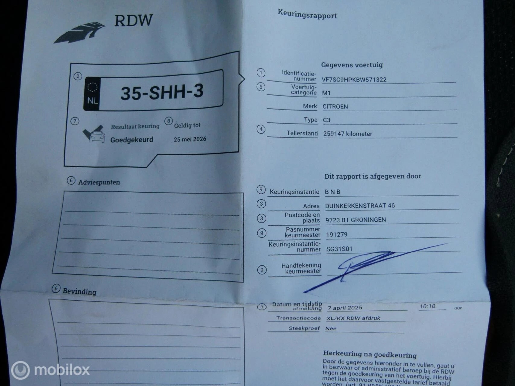 Hoofdafbeelding Citroën C3