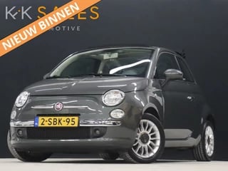 Fiat 500 CABRIO 0.9 TwinAir Lounge [LM VELGEN, AIRCO, ELEK. RAMEN, HALF LEDER,  RADIO, NIEUWSTAAT]