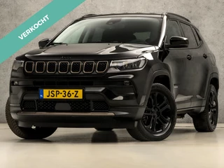 Jeep Compass 4xe 240 Plug-in Hybrid Electric Trailhawk 240Pk automaat (VIRTUAL COCKPIT, APPLE CARPLAY, GROOT NAVI, CAMERA, LEDER, SPORTSTOELEN, TREKHAAK, ADAPTIVE CRUISE, KEYLESS, NIEUWSTAAT)