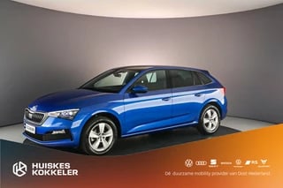 Hoofdafbeelding Škoda Scala Škoda Scala Sport Business 1.0 TSI 110pk DSG Automaat Adaptive cruise control, Panoramadak, Navigatie, Achteruitrijcamera, Stoelverwarming, Parkeersensoren, Airco, DAB, LED verlichting