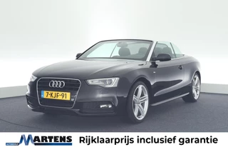 Audi A5 Cabriolet 1.8 TFSI 170pk 2x S-Line Nekverwarming Trekhaak Leder Stoelverwarming Navigatie