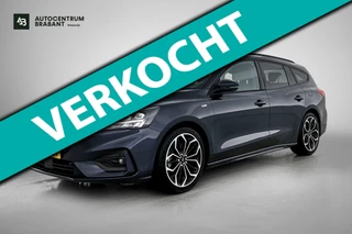 Ford Focus Wagon 1.0 EcoBoost ST Line Business (STUUR-/STOELVERWARMING, TREKHAAK, CARPLAY, PDC, CLIMA, NAVI, GOED ONDERHOUDEN)