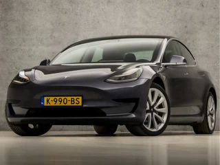 Tesla Model 3 Standard RWD Plus 60 kWh 238Pk Automaat (PANORAMADAK, AUTOPILOT, NAVIGATIE, SFEERVERLICHTING, LEDER, MEMORY SEATS, STOELVERWARMING, CAMERA, KEYLESS, NIEUWSTAAT)