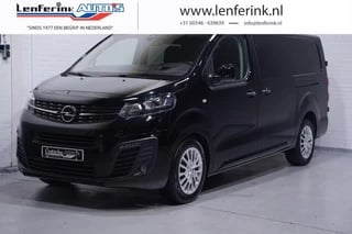 Opel Vivaro 2.0 CDTI 177 pk L3 Dubbel Cabine Aut 2x Schuifdeur Navi, Camera, HUD, Keyless Entry, Trekhaak, 5-Zits