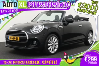MINI Cooper Cabrio Mini 1.5 136 PK Aut. Facelift Navi Climate LED Stoelverw.