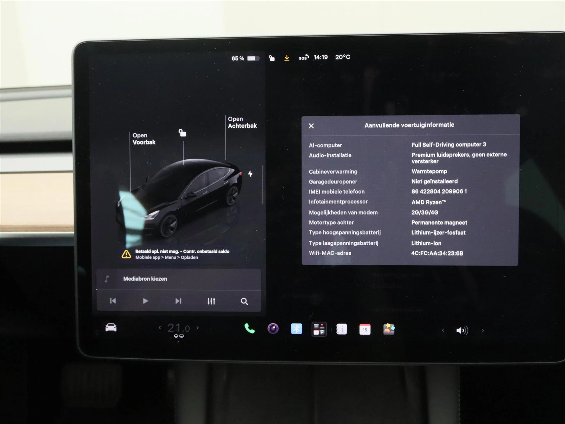 Hoofdafbeelding Tesla Model 3