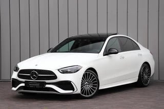 Mercedes-Benz C-Klasse 180 AMG Aut9 | 170PK | Head-up | Keyles-go | Sfeerverlichting | Memory | Distronic | Pano | Multi-beam | 2023.