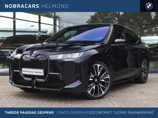BMW iX xDrive45 M Sport / Panoramadak / Trekhaak / Stoelventilatie / Soft-Close / Adaptief onderstel / Parking Assistant Professional / Adaptieve LED / Comfort Access / Harman Kardon