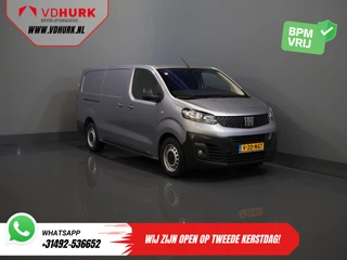 Fiat Scudo 2.0 MJ 145 pk L3 BPM VRIJ! Adapt.Cruise/ Climate/ Keyless/ Carplay/ Camera/ PDC