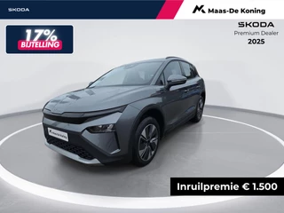 Škoda Elroq Selection Elektromotor 150 kW / 204 PK SUV Elektri | Metallic Lak | 19'' Lichtmetalen Velgen | 1500,- inruilvoordeel!