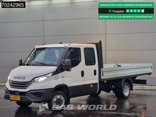 Hoofdafbeelding Iveco Daily Iveco Daily 35C18 3.0L Automaat 180PK 2025-Model Dubbel Cabine Open laadbak Dubbellucht Navi ACC LED 3,5T Trekvermogen Euro6 Pritsche Pickup Airco Dubbel cabine