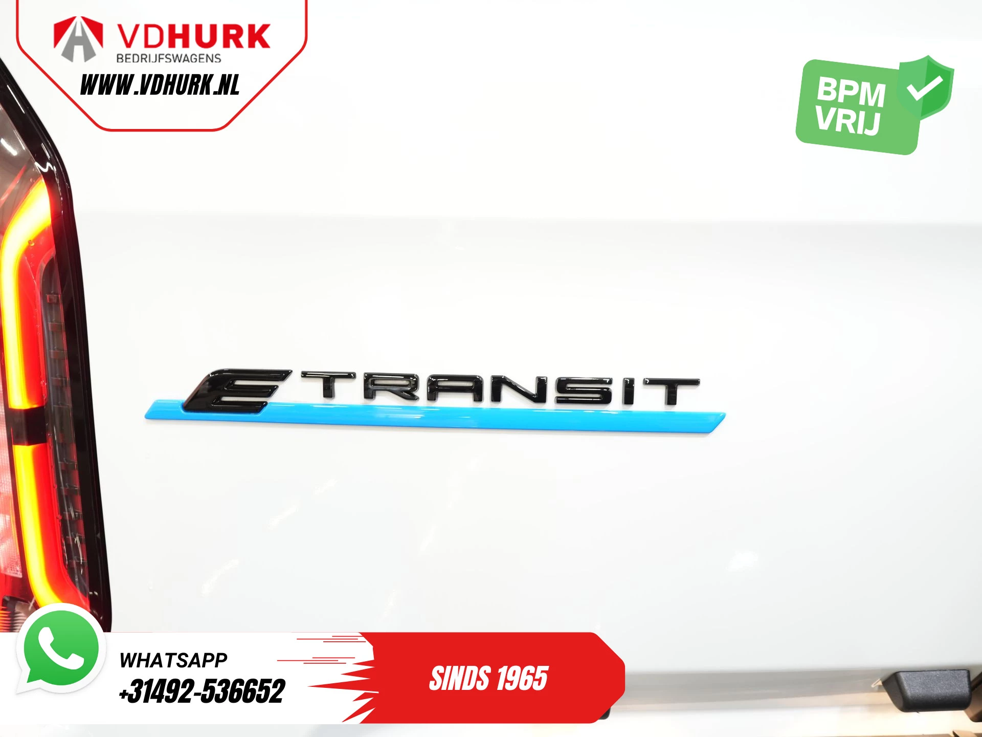 Hoofdafbeelding Ford E-Transit Custom