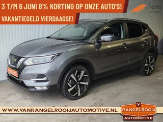 Nissan Qashqai 1.2 Tekna Automaat, trekh., LED kopl., half leer, DAB, stoelverw., 19" lmv