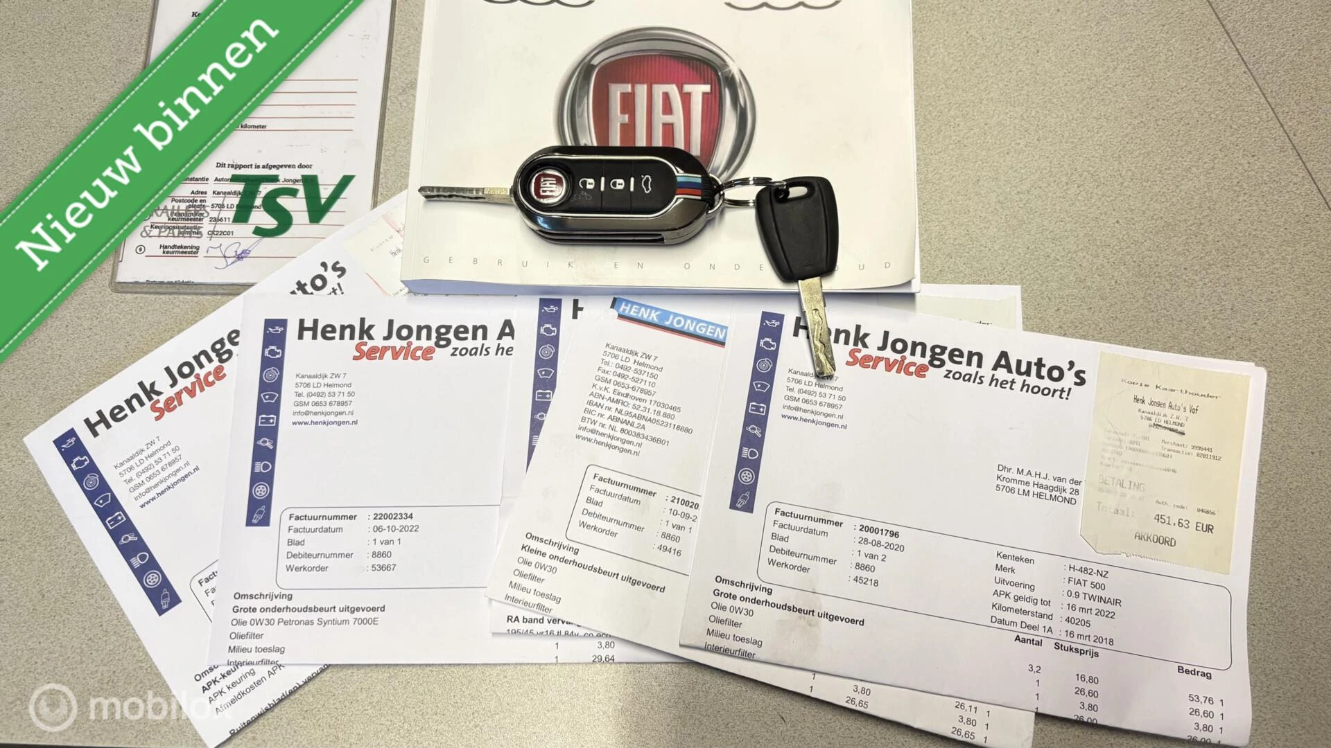 Hoofdafbeelding Fiat 500