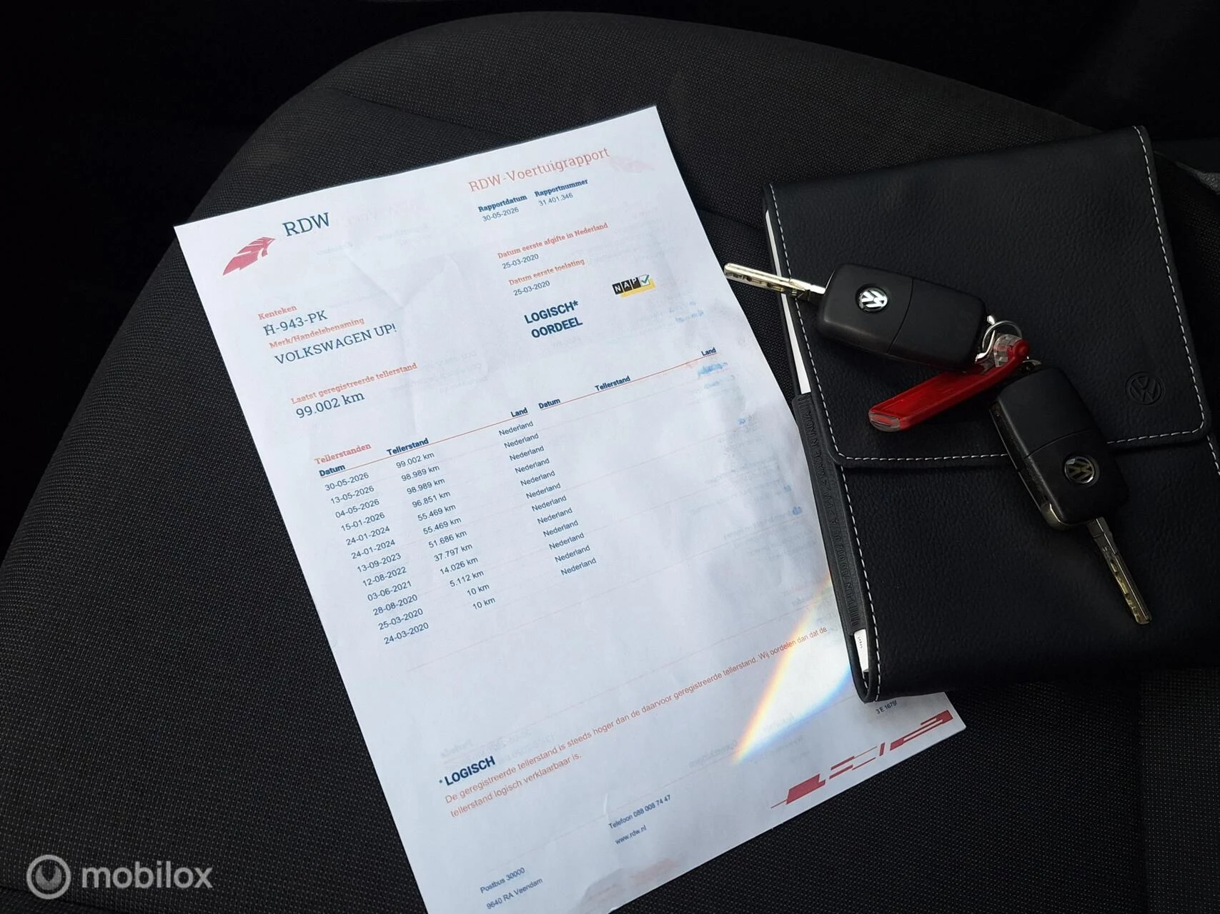 Hoofdafbeelding Volkswagen up!
