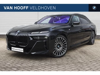 Hoofdafbeelding BMW i7 BMW i7 eDrive50 High Executive M Sport / Massagefunctie / Parking Assistant Professional / Active Steering / Stoelventilatie / Live Cockpit Professional