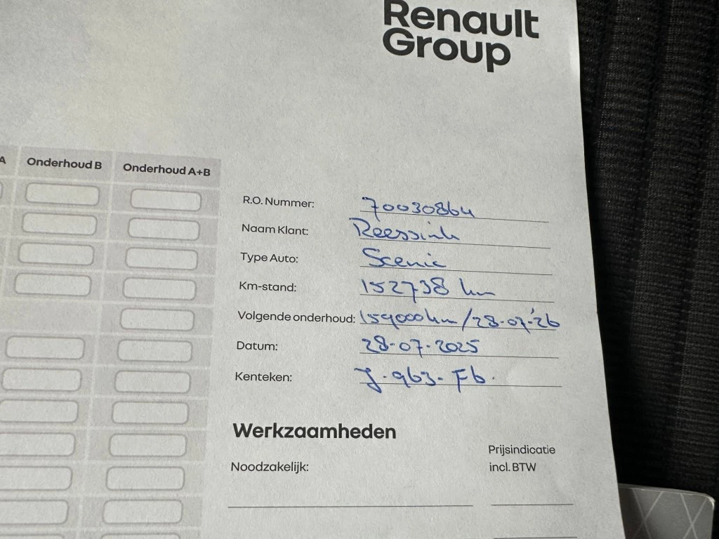 Hoofdafbeelding Renault Scénic