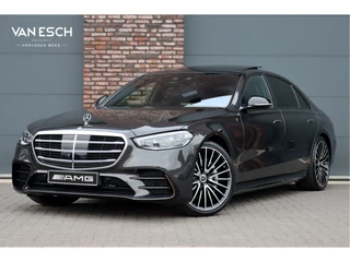 Mercedes-Benz S-Klasse 580 e 4MATIC Lang AMG Line | Airmatic | Achterasbesturing | Chauffeurspakket | MBUX Tablet | Distronic+ | Memory | Stoelventilatie V+A | Burmester | Soft-Close | Digital Light | Vlakkenverwarming | HUD |