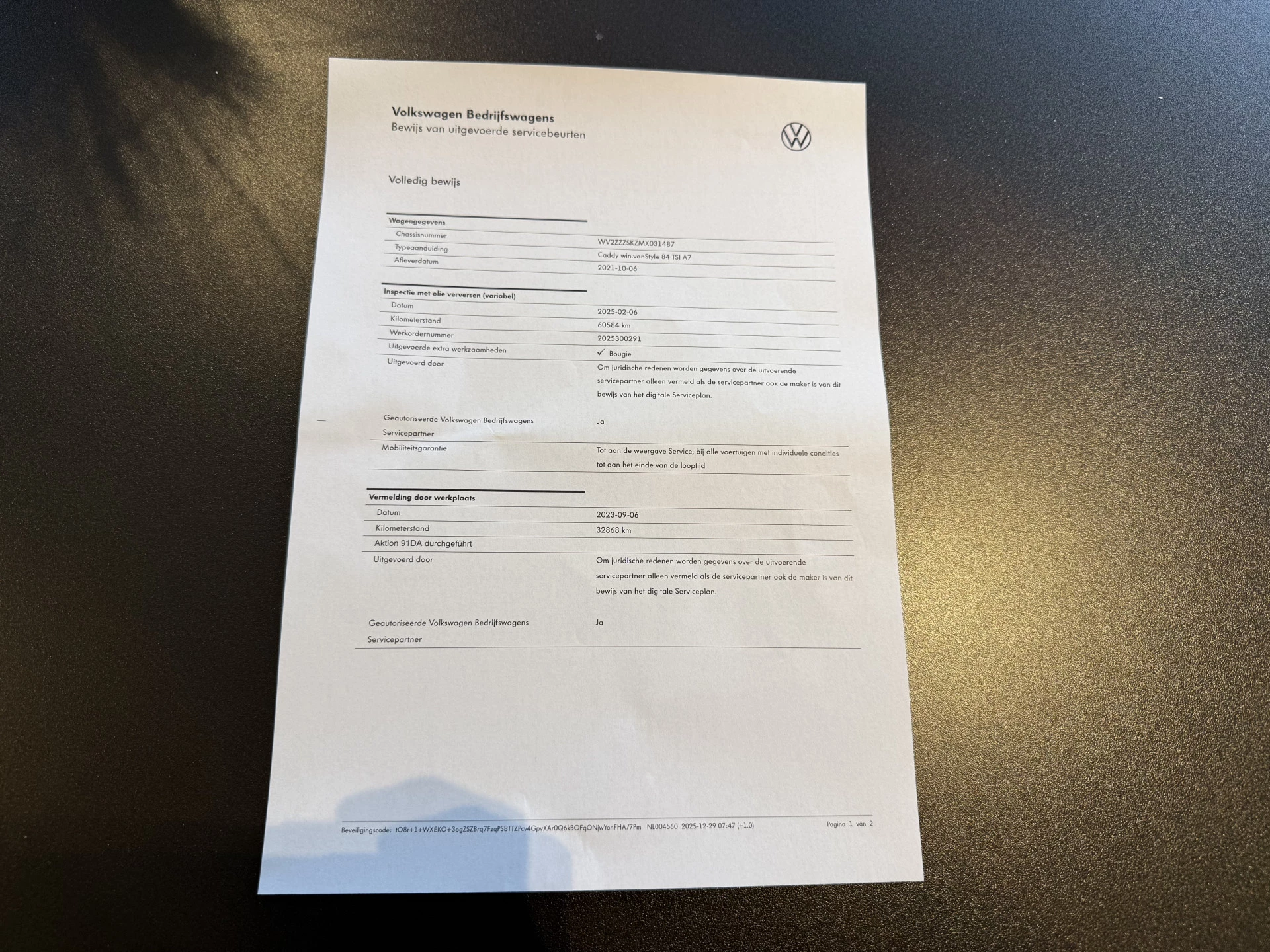 Hoofdafbeelding Volkswagen Caddy