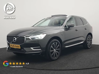 Volvo XC60 T8 Twin Engine AWD Inscription Plug In Hybrid 391pk Dealer O.H. PHEV | Trekhaak Af Fabriek | Panodak | Adaptive Cruise | Camera | Harman & Kardon | Lederen Sportstoelen Memory & Verwarmd | 19"L.M | Apple Carplay | Blis | Navigatie | DAB |