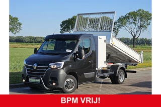 Renault Master T35 2.3 dCi 165 L3 DL Kipper EURO6 3500 kg trekhaak omvormer navi cruise control