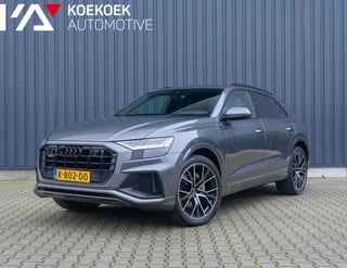 Audi Q8 50 TDI quattro S-Line | Panodak | Trekhaak | Luchtvering | Stoelverwarming | Keyless