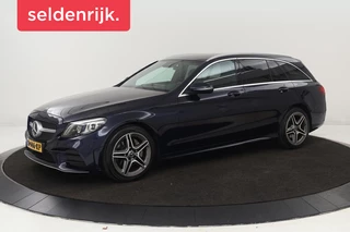 Mercedes-Benz C-klasse 200 AMG | Stoelverwarming | Carplay | Trekhaak |  Matrix LED | Sfeerverlichting | Leder/Alcantara | Side Assist | Camera