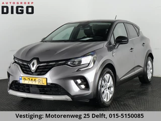 Renault Captur 1.3 TCe 140 PK INTENS 1e EIG GARANTIE 5-2032!  NAVIGATIE . PARKEERSENSOREN VOOR & ACHTER .