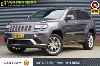 Hoofdafbeelding Jeep Grand Cherokee Jeep Grand Cherokee 3.0 V6 CRD Overland Summit 251PK AUT. PANODAK, LED, LEDER, ADAPT. CRUISE, CAMERA, NAVI, CLIMA, PARKEERSENSOREN