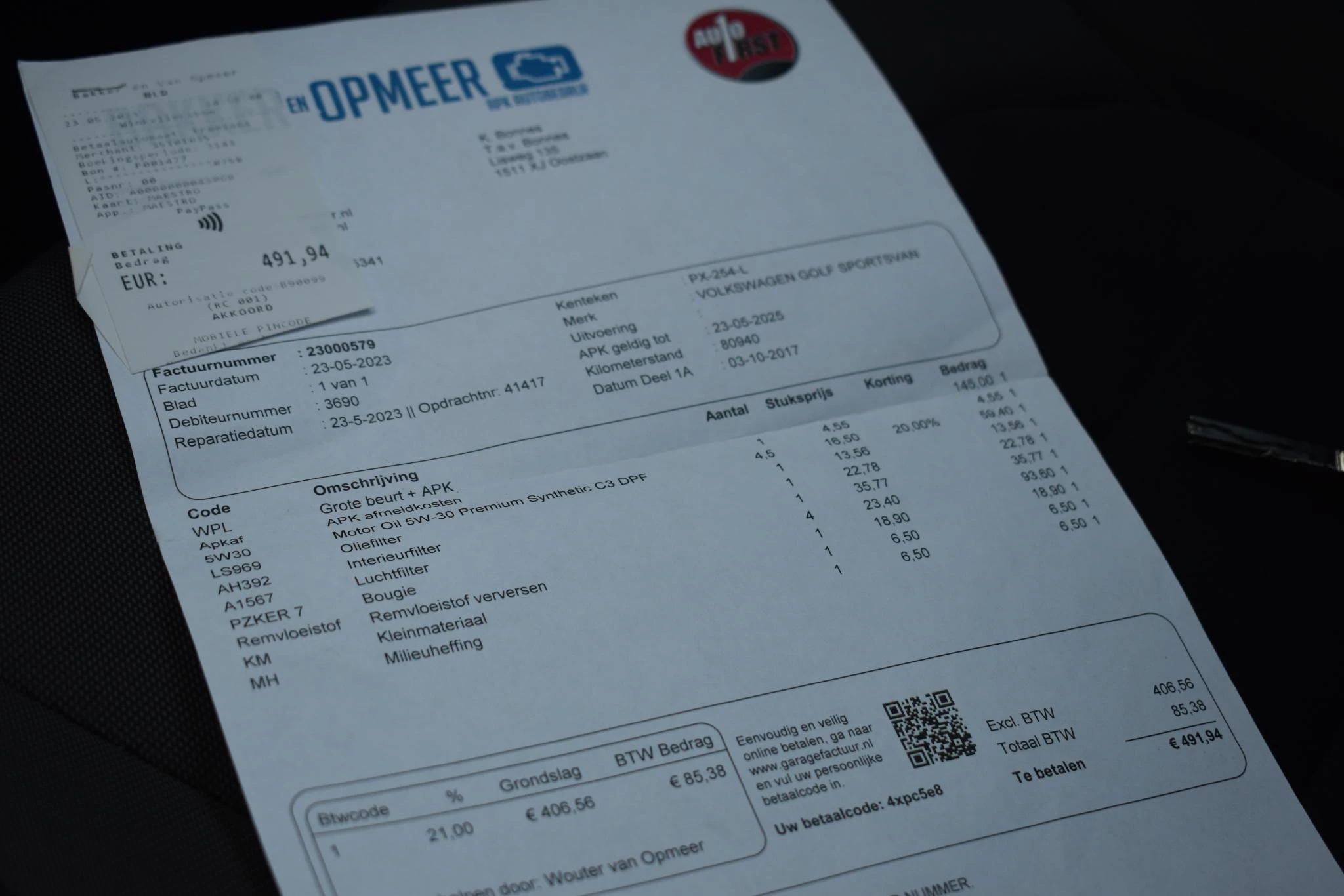 Hoofdafbeelding Volkswagen Golf Sportsvan