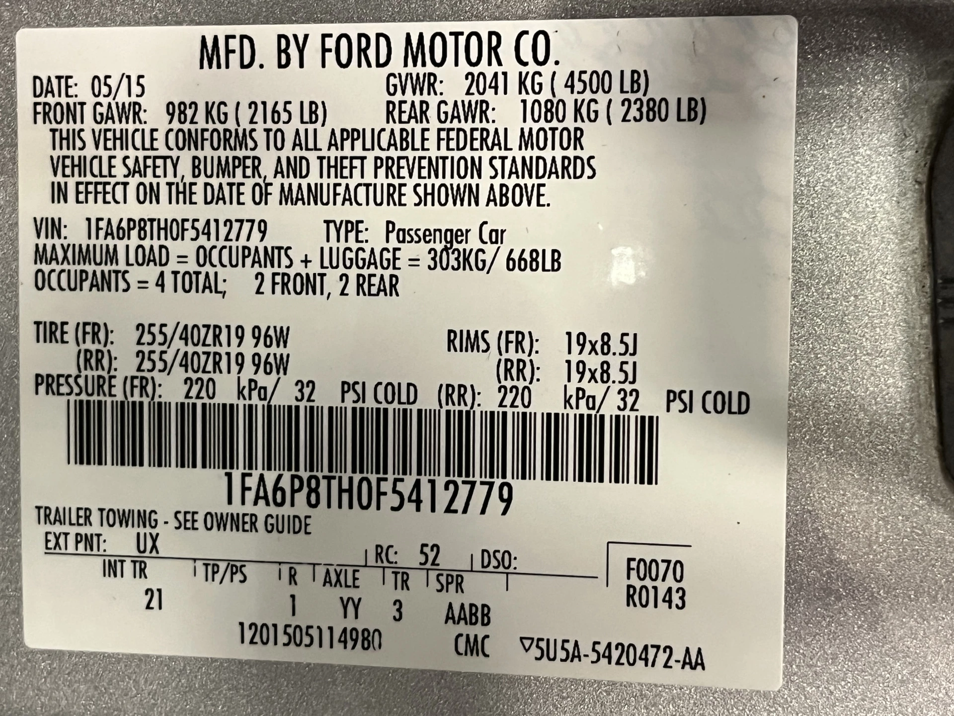 Hoofdafbeelding Ford Mustang