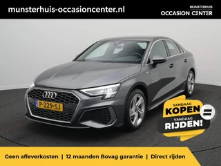 Audi A3 Limousine 30 TFSI S Edition - Occasion Lease Vanaf €674 p/m - RIJKLAARPRIJS - Automaat - 2x S-Line - Navigatie