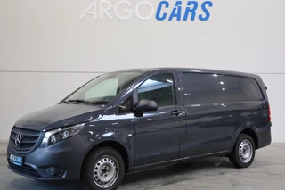 Mercedes-Benz Vito 114 CDI LANG AUT GRIJS CRUISE CONTROL CLIMA/AIRCO NAVI PDC TREKHAAK 3ZITS Lease v/a €88,- p.m. INRUIL MOGELIJK