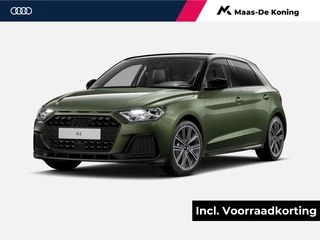 Hoofdafbeelding Audi A1 Sportback Audi A1 Sportback 25 TFSI Advanced edition 95 PK · Parkeerhulp plus · Achteruitrijcamera · 3-spaaks sport mf+ afgevlakt