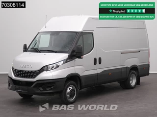 Iveco Daily 50C21 3.0L Automaat 2x Schuifdeur 3,5t Trekhaak L2H2 Dubbellucht 210PK LED Airco Cruise Camera Parkeersensoren Euro6 L2 Airco Trekhaak Cruise control