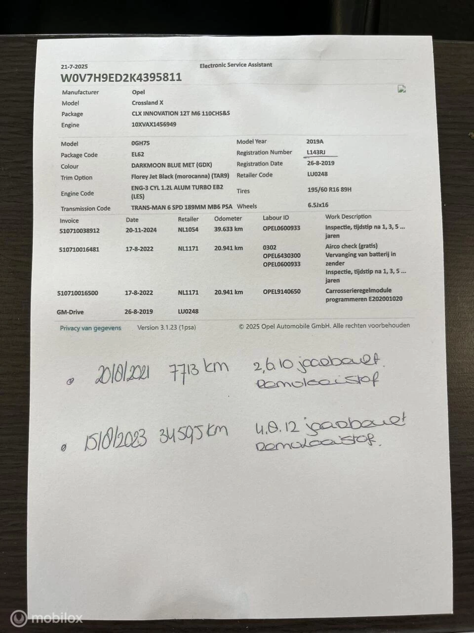 Hoofdafbeelding Opel Crossland X