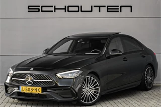Mercedes-Benz C-Klasse 180 AMG Line Pano Night Leder 19"