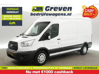 Ford Transit 2.0 TDCI L3H3 | Automaat | Airco | Cruise | Camera | Parkeersensoren | Elektrpakket | Trekhaak