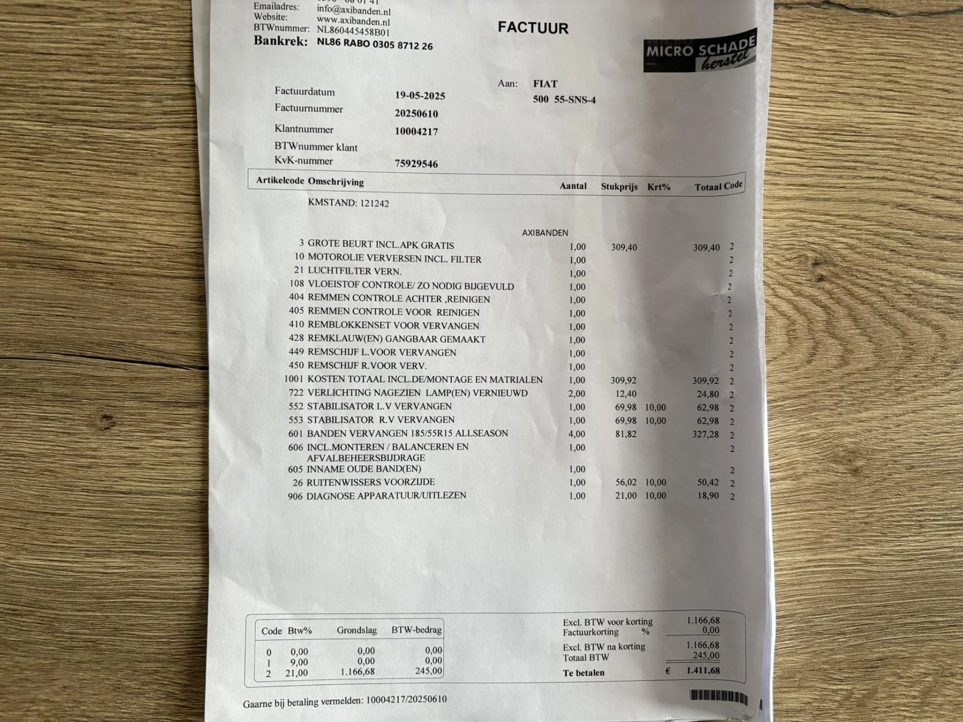 Hoofdafbeelding Fiat 500