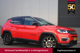 Jeep Compass 4xe 240pk/Phev-Hybrid/Pano-dak/Colorado Red/Trekhaak/Leder/Camera