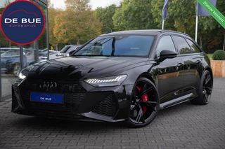 Audi A6 Avant RS6 C8 TFSI Quattro|Matrix|B&O|Carbon|Panoramadak|RS Dynamic|Achteras Besturing|Black|Dealer Onderhouden
