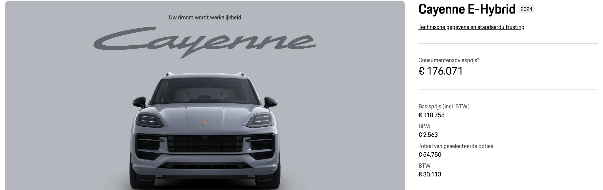 Hoofdafbeelding Porsche Cayenne