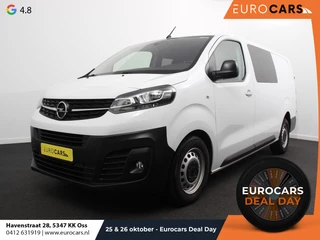 Opel Vivaro 2.0 CDTI Automaat 145 pk L3H1 Dubbele Cabine | Navigatie | Trekhaak | Airco | Parkeer sensoren | Betimmering