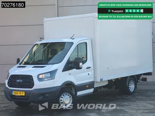 Ford Transit 130pk Dubbellucht Laadklep Bakwagen Airco APK 09-2025 Meubelbak Koffer Airco