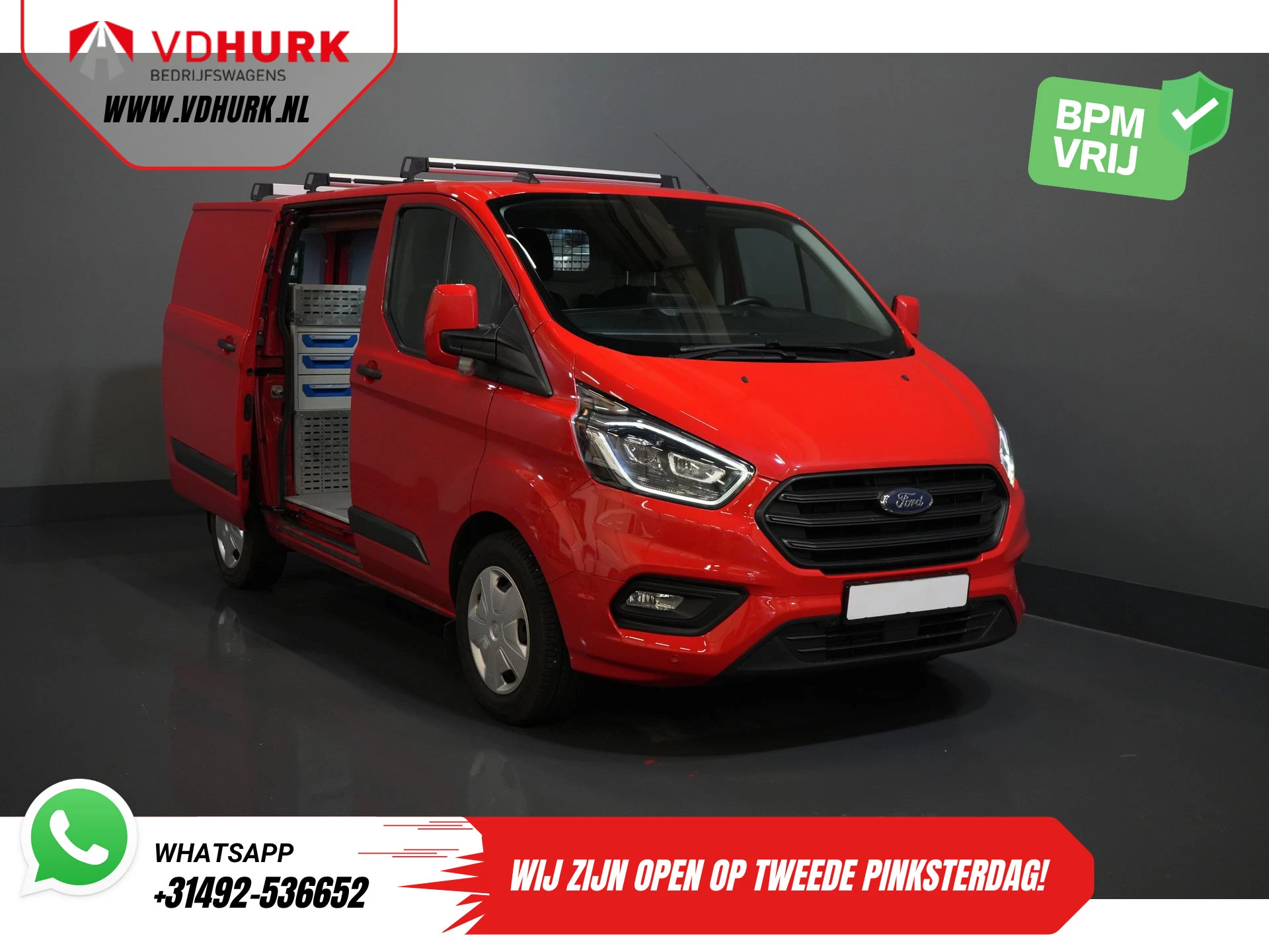 Hoofdafbeelding Ford Transit Custom