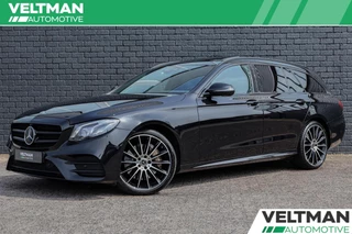 Hoofdafbeelding Mercedes-Benz E-Klasse Mercedes E-klasse Estate 400 4MATIC AMG LINE PANO TREKHAAK LUCHTVERING DISTRONIC