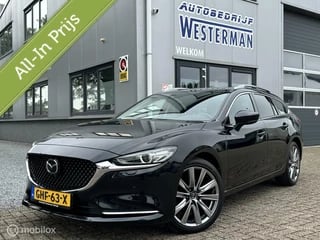 Mazda 6 Sportbreak 2.5 SkyActiv-G 194Pk Luxury Acc Clima Carplay 19"Lmv etc.