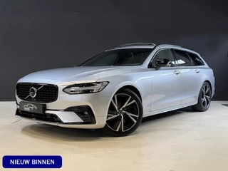 Volvo V90 2.0 B4 R-Design | Panoramadak | Elektr. trekhaak | Head-Up | Camera | Harman Kardon | Adaptive cruise | Dealer onderhouden